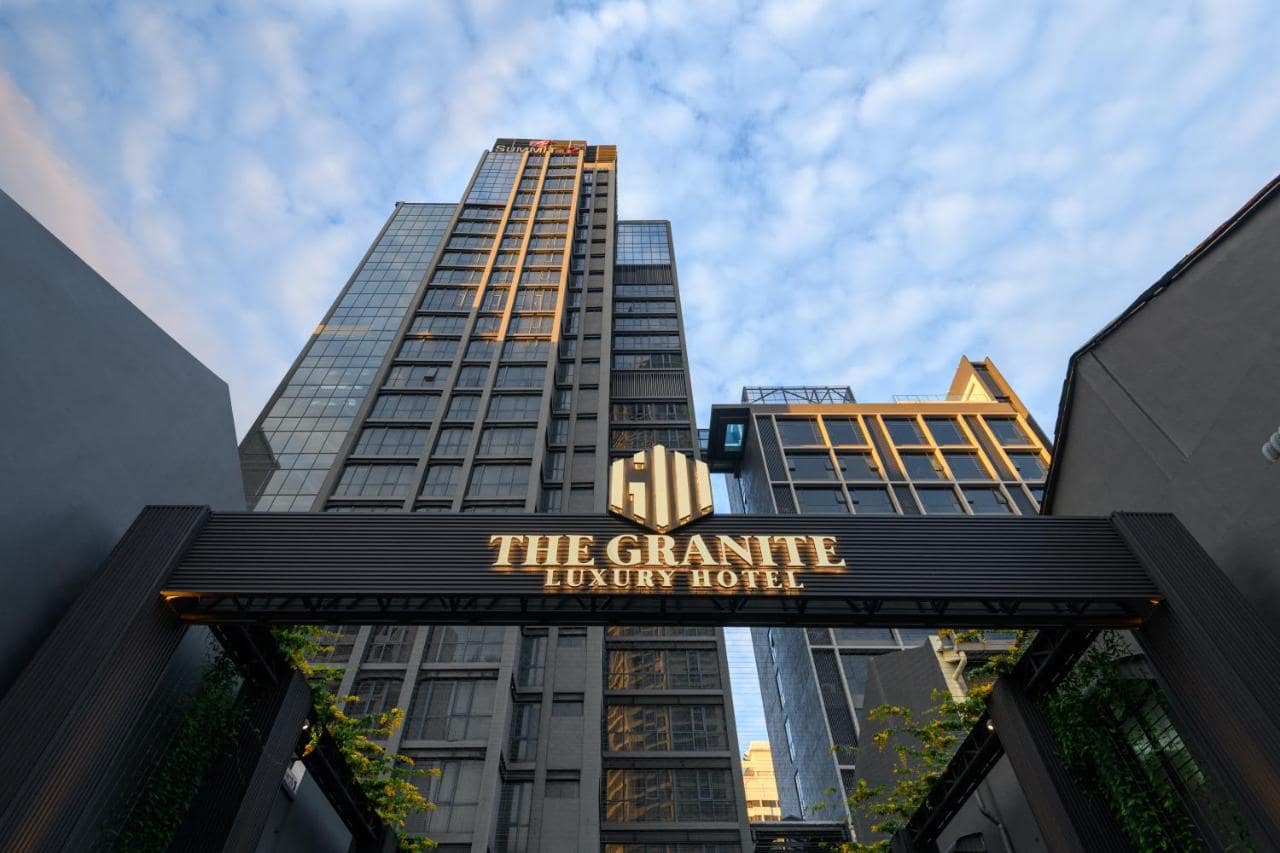 the granite luxury hotel exterior view