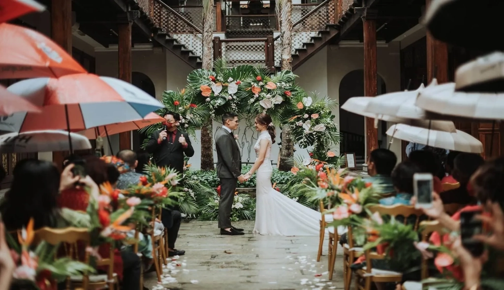 7 terraces wedding